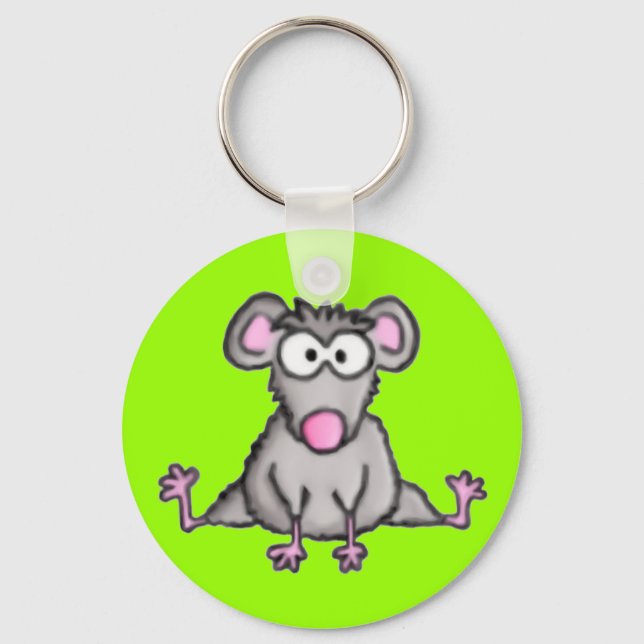 Porte-clés Souris flexible (Recto)