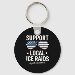 Porte-clés Soutenez Les Raids De Glace Locaux Dans Votre Quar