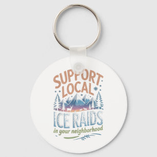 Porte-clés Soutenez les raids de glace locaux dans votre quar