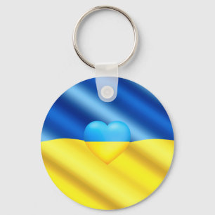 Porte-clés Soutenez l'Ukraine - Liberté - Ukraine Porte - clé