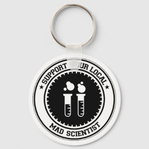 Porte-clés Soutenez votre scientifique en chef local
