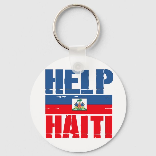 PORTE-CLÉS SOUTENIR HAÏTI (Recto)