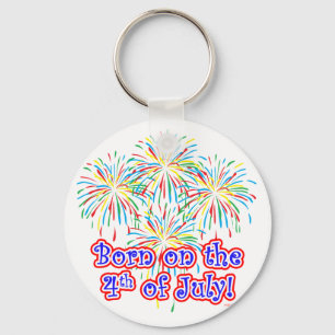 Porte-clés Soutenu sur 4 juillet