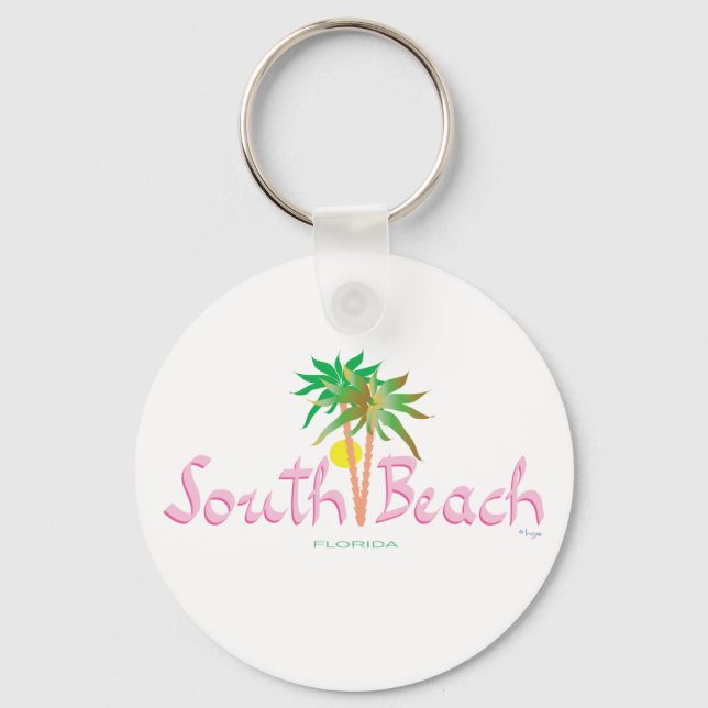 Porte-clés South Beach, FL (Recto)