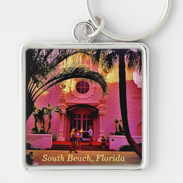 Porte-clés South Beach, Floride (Devant)