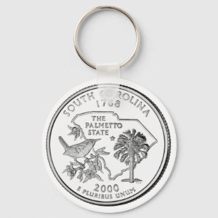 Porte-clés South Carolina State Quarter