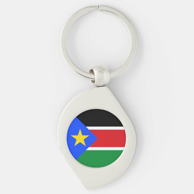 Porte-clés South Sudan Flag (Devant)