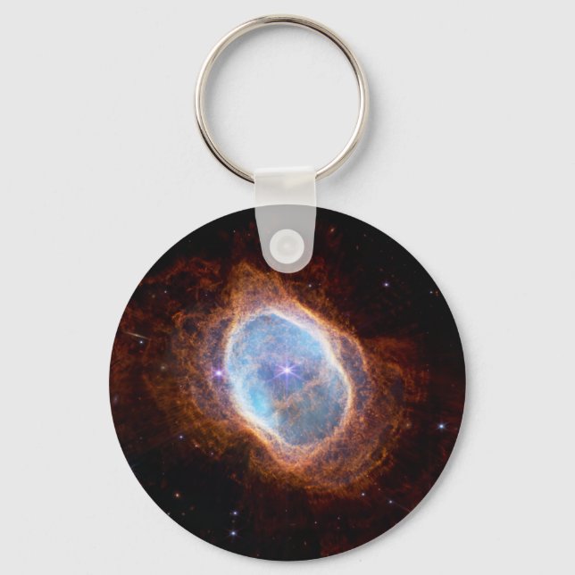 Porte-clés Southern Ring Nebula Space James Webb Telescope (Recto)
