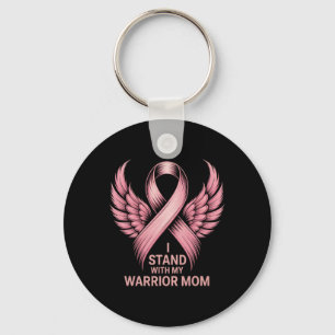 Porte-clés Soutien au cancer du sein rose octobre Cancer du s