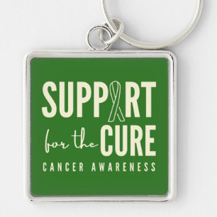 Porte-clés soutien de sensibilisation au cancer pour le Porte