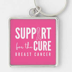 Porte-clés soutien du cancer du sein cure Porte - clé rose