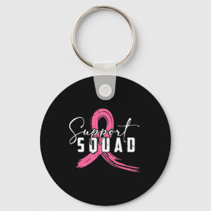 Porte-clés Soutien du guerrier du cancer du sein Équipe du ca