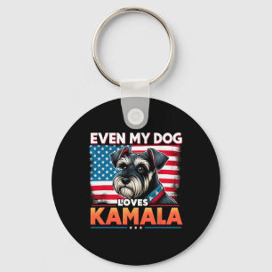 Porte-clés Soutien Kamala Harris Amoureux de les chiens Même