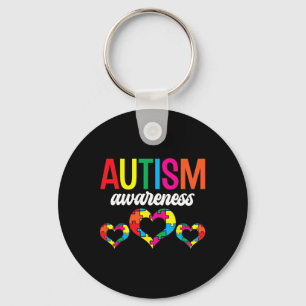 Porte-clés Soutien sensibilisation sur l'autisme Autistes Aut