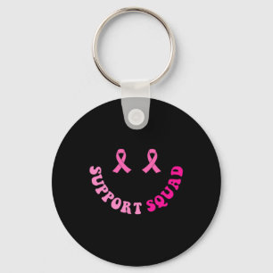 Porte-clés Soutien super Squad Sensibilisation au cancer du s