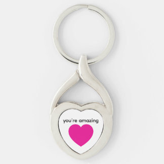 porte-clés souvenir de cœur