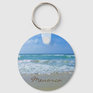 Porte-clés Souvenir de la plage de Minorque