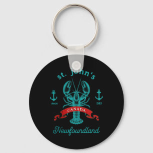 Porte-clés Souvenir de vacances homard St Johns Terre-Neuve C