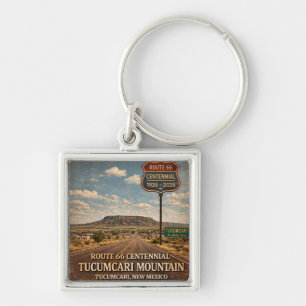 Porte-clés souvenir du voyage sur la Route 66 à Tu