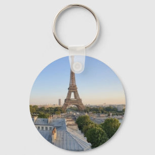Porte-clés Souvenir personnalisé de la skyline de Paris