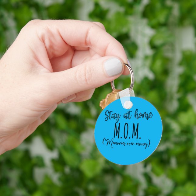 Porte-clés Souvenirs de Maman à la Maison Plus que l'Argent (main)