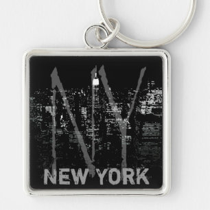 Porte-clés Souvenirs de New York de porte - clé d'horizon de