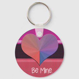 Porte-clés Soyez le coeur réfléchi de Valentine