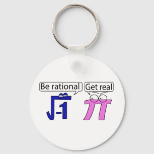 Porte-clés Soyez Rationnel ! Réel !