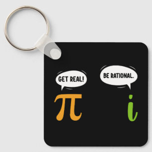 Porte-clés Soyez Réel Soyez Rationnel Drôle de Math Pi Day Ge