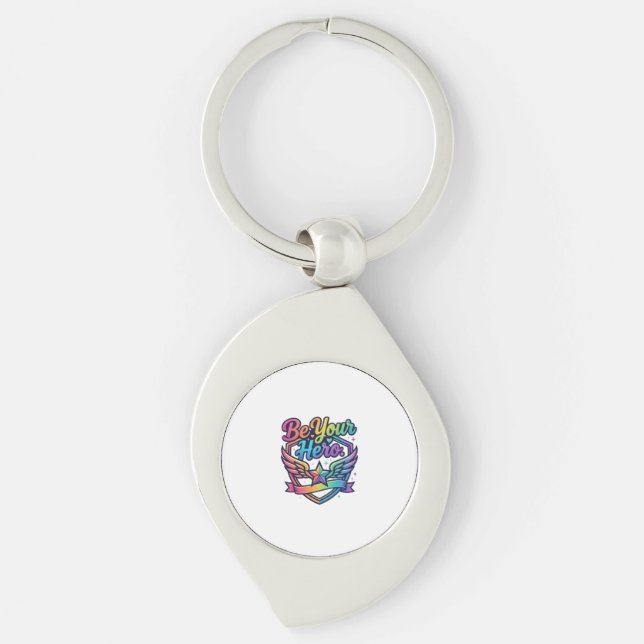 Porte-clés Soyez Votre Héros (Devant)
