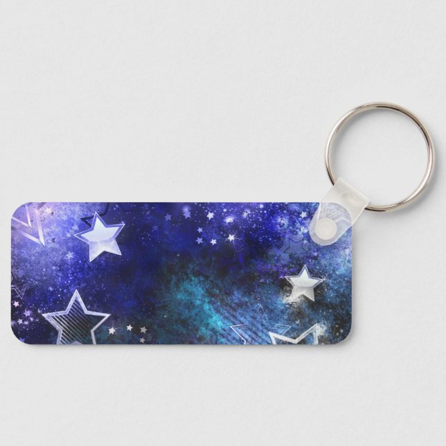 Porte-clés Space Background with Stars (Recto)