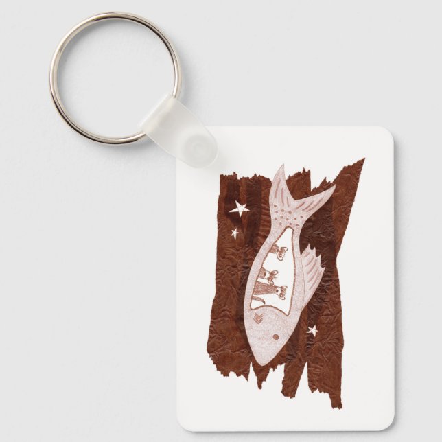 Porte-clés Space Ferrets Keychain (Recto)