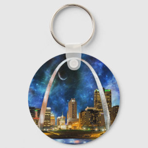 Porte-clés Spacey St. Louis Skyline