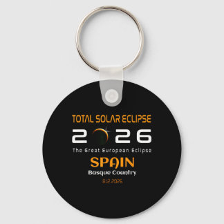 Porte-clés Spain Basque Country Total Solar Eclipse August