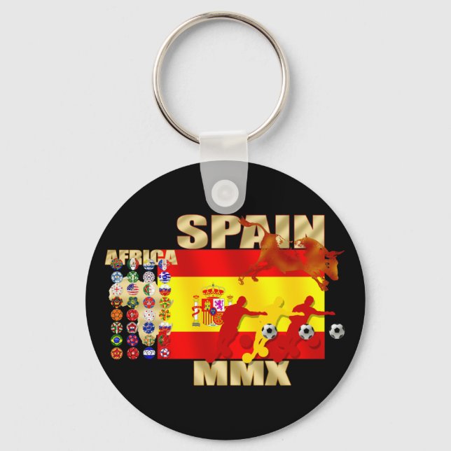 Porte-clés Spain Soccer (Recto)