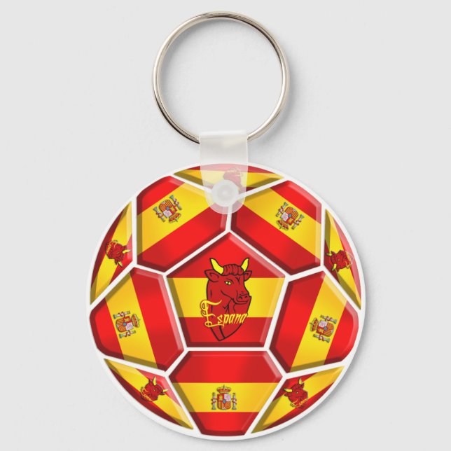 Porte-clés Spain Soccer (Recto)