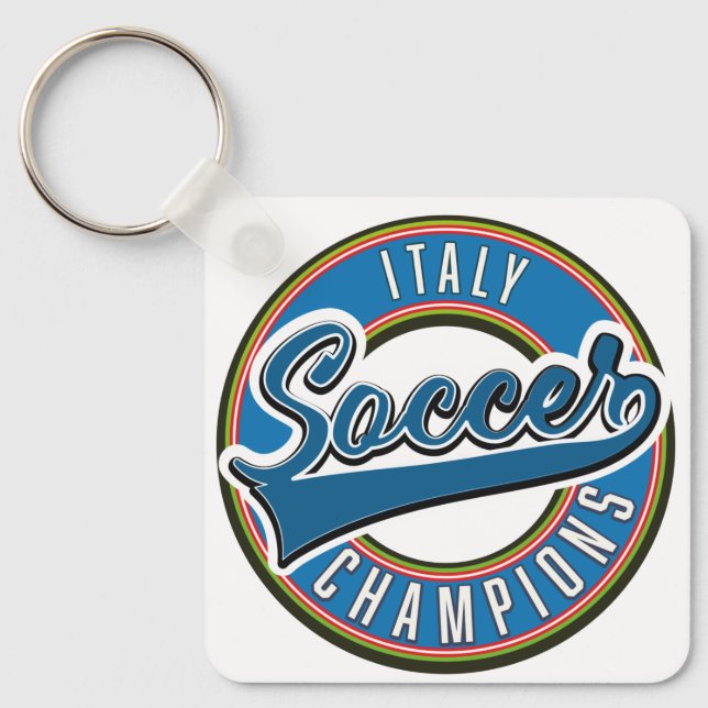 Porte-clés Spain soccer champions logo. (Recto)