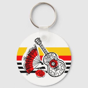Porte-clés Spanish Souvenirs Classic Stripe keychain