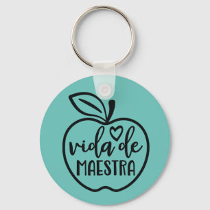 Porte-clés Spanish Teacher Vida de Maestra