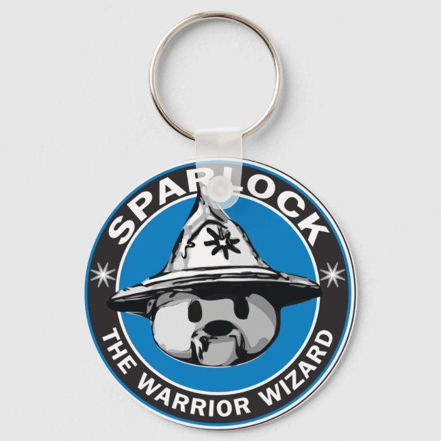 Porte-clés Sparlock the Warrior Wizard (Recto)