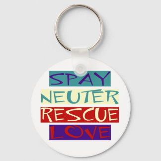 Porte-clés Spay Neuter Secourir l'amour