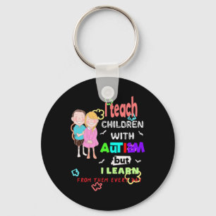 Porte-clés Spécial Ed SPED Professeur Enseigner Cool Autisme