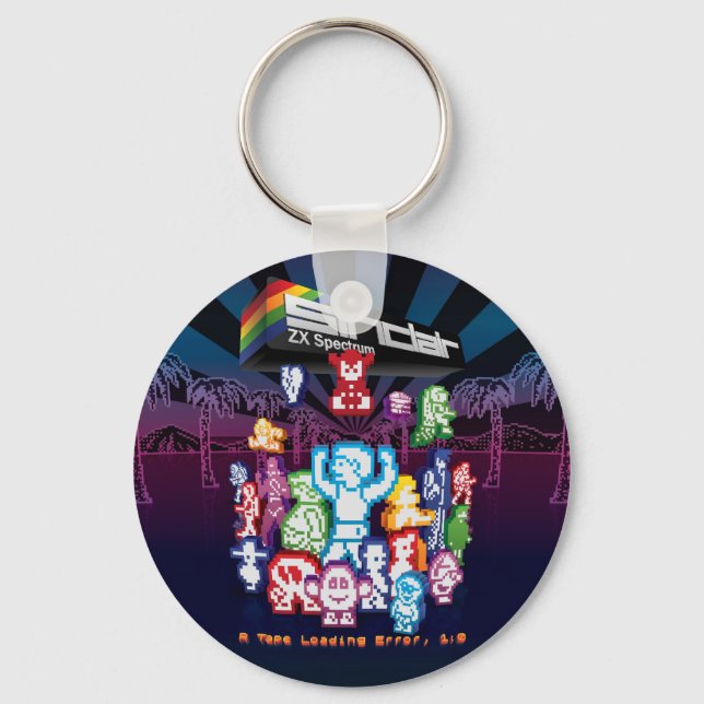 Porte-clés spectre ZX (Recto)