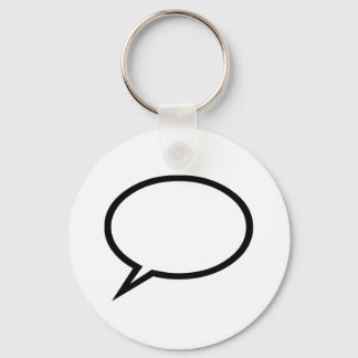 Porte-clés Speech Bubble