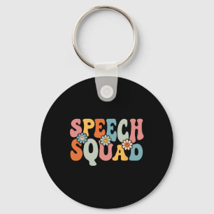 Porte-clés Speech Squad Fun Byck À L'école Enseignants Élèves