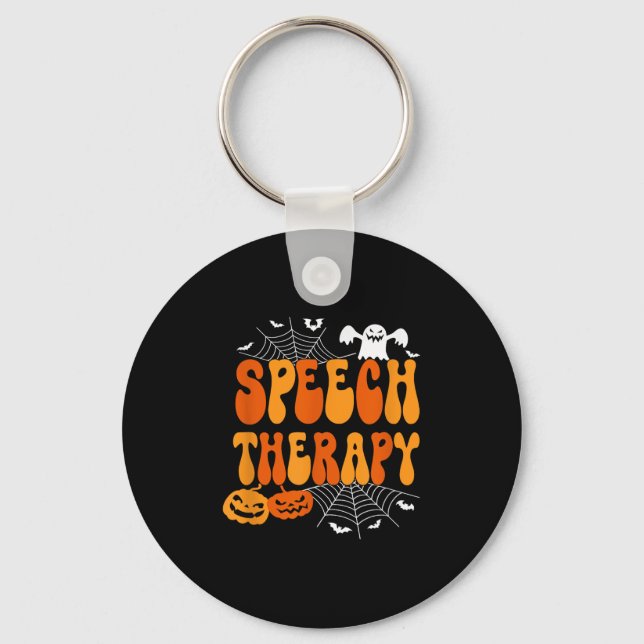 Porte-clés Speech Therapy Speech Therast Speech Pathology Hal (Recto)