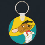 Porte-clés SPEEDY GONZALES™ Couleur Confiance<br><div class="desc">Illustration du personnage Speedy Gonzales.</div>