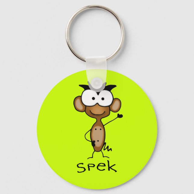 Porte-clés Spek le porte - clé de singe (Recto)