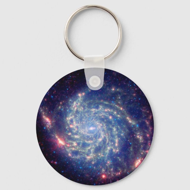 Porte-clés Spiral Galaxy Keychain (Recto)