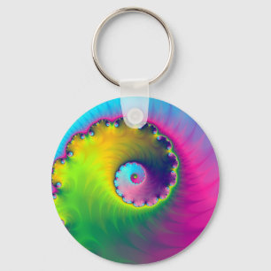 Porte-clés Spirale de lavage couleur porte - clé